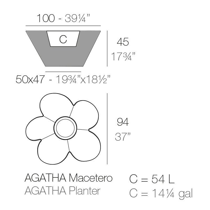 Agatha Planter - Zzue Creation